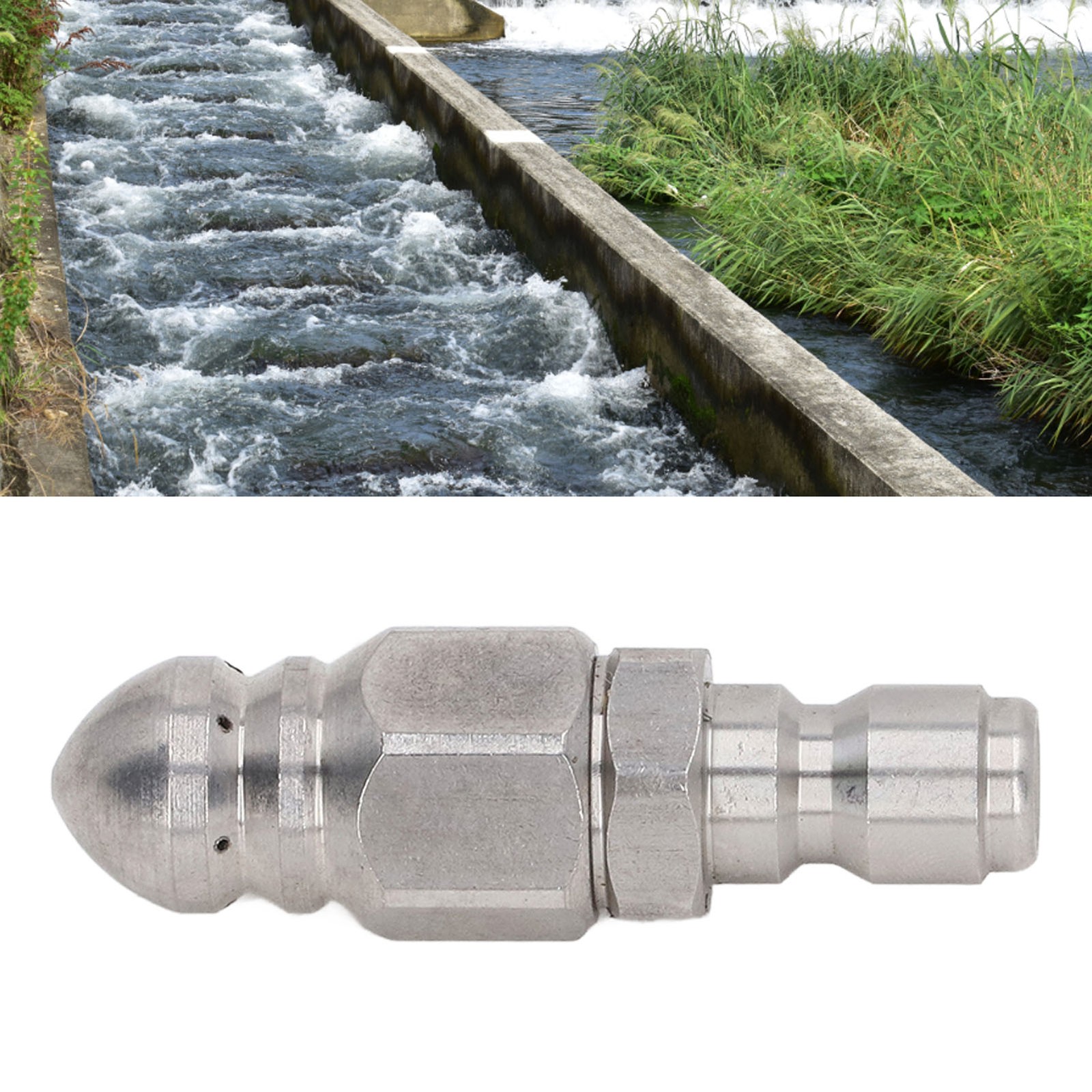 5000PSI Stainless Steel Pressure Washer Nozzle Efficient Cleaning For Outdoor