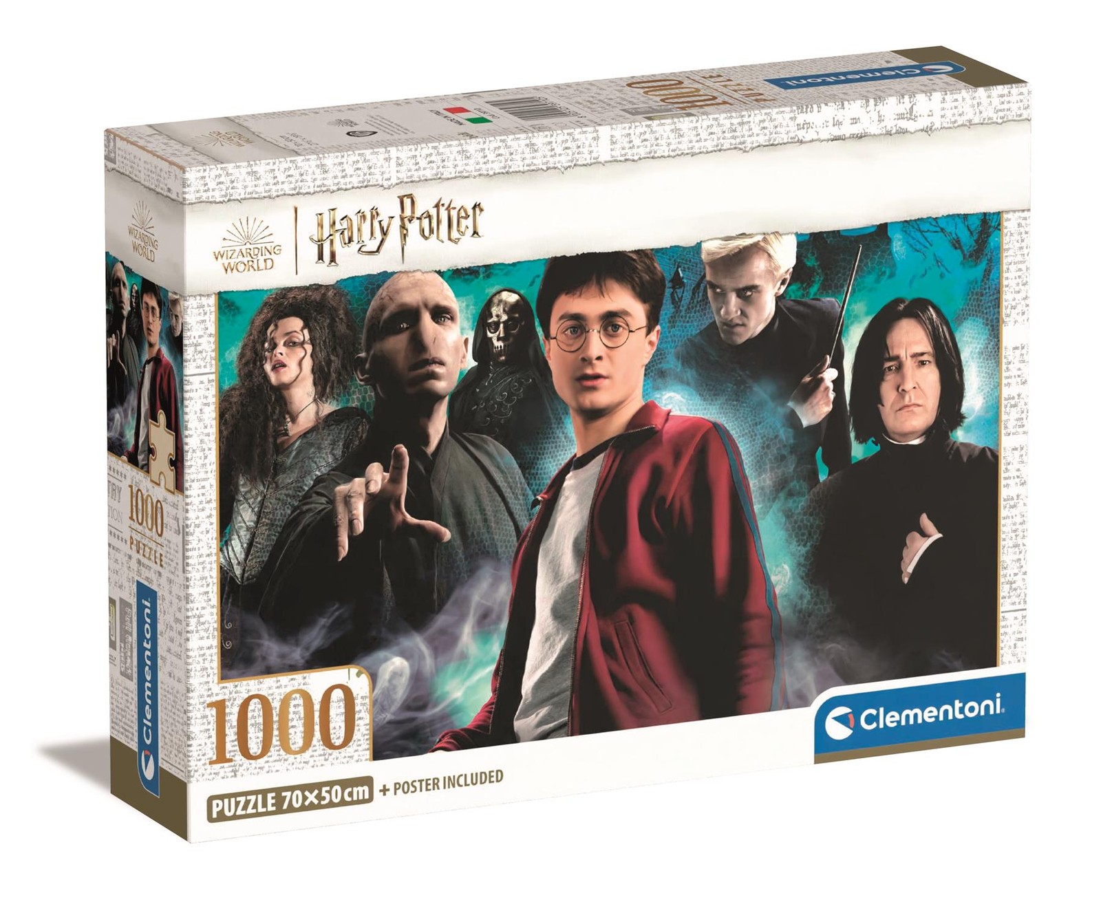 Rompecabezas Harry Potter 1000 piezas Voldermort Snape Bellatrix Malfor rompecabezas