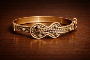 Bracelet en argent sterling Kalevala Koru Finlande Norvège Vintage