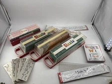Sizzix Dies Accessories Huge Lot Letters Numbers Extras Provo Craft