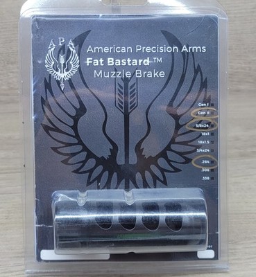 AMERICAN PRECISION ARMS FB MUZZLE BREAK GEN II 5/8X24 (JFE-3390)