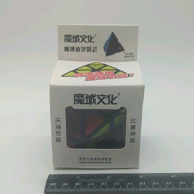 MoYu YJ8230 Pyraminx Twist Puzzle, Multicolor Plastic Pyramid Shape, Magic Theme