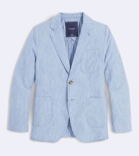 VINEYARD VINES Boy's Chambray Blazer In Coastline Sz 18 Org 248