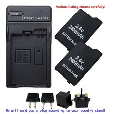 PSP-110 Battery or charger for Sony PSP 3000 PSP 3002 PSP 3003 PSP 3004 PSP 3005