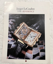 RARISSIMO Jeager LeCoultre in brochuer inglese - NO OROLOGIO INCLUSO