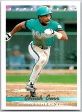 ⚾ 1993 Upper Deck #590 Chuck Carr Florida Marlins