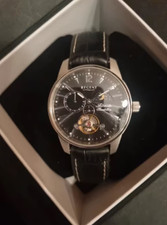 Regent Automatik Herrenuhr "Open Heart Monphase"