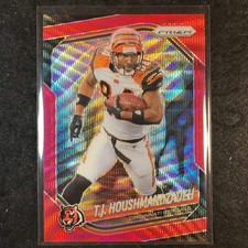 2025 Prizm Football T.J. HOUSHMANDZADEH Base Red Wave /149 #247