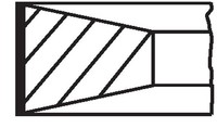Mahle Kolbenringsatz U.A. FüR Chevrolet, Opel