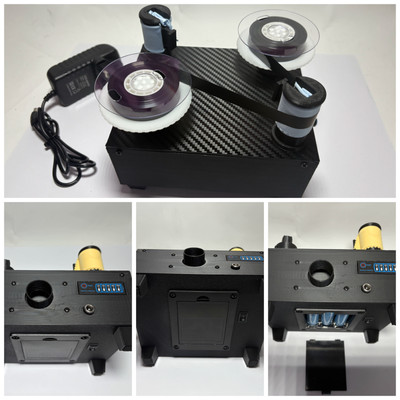 Portable Video tape mould cleaner with battery pack.VHS,VHS-C,Betamax and more
