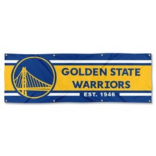 Golden State Warriors Large 6 Foot Banner