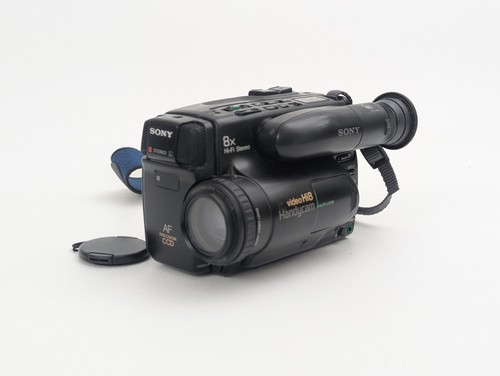 Sony CCD-TR81 Handycam Camcorder Black Video Hi8 Untested Camera