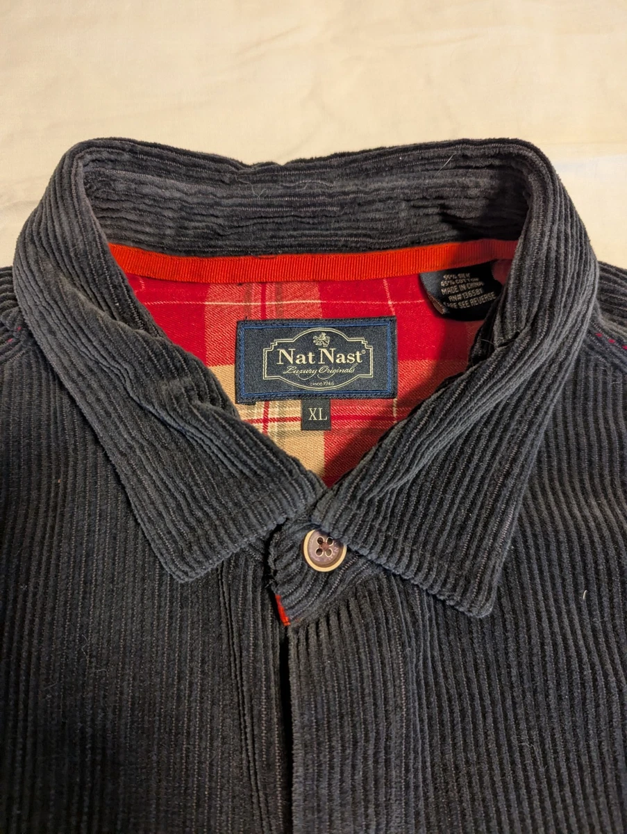 Nat Nast Corduroy Casual Button-Down Shirts for Men for sale | eBay