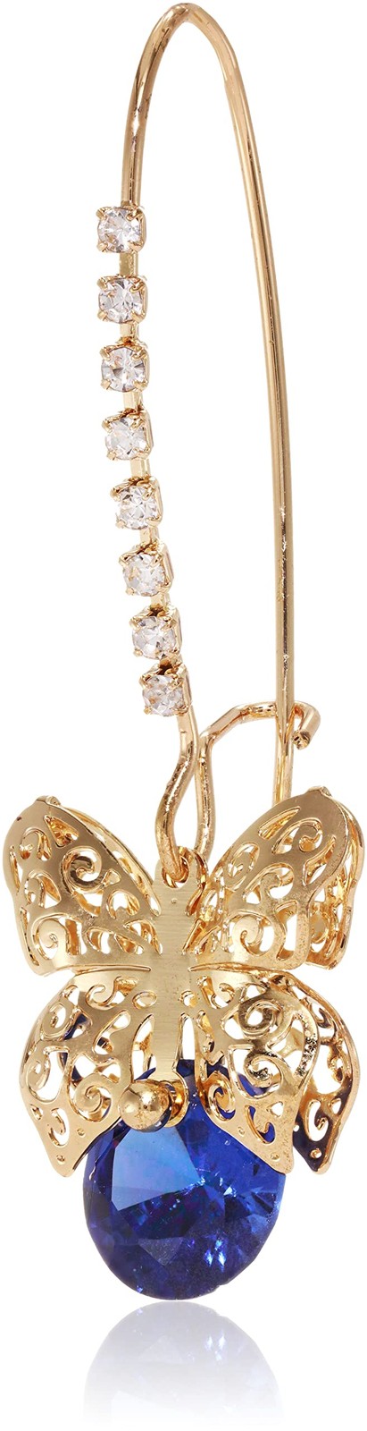 CZ Butterfly Drop Dangle Earrings for Women Fashion Jewelry