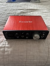 Focusrite Scarlett Solo 2nd Gen USB Audio Interface Studio Recording