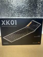 XK01 Folding Wireless Portable ProtoArc Foldable Bluetooth Keyboard gray