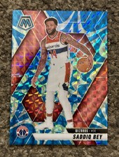 2024-25 Panini Mosaic - Saddiq Bey #79 Reactive Blue Mosaic Prizm