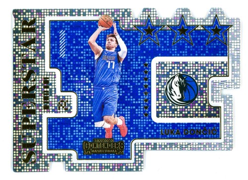 Luka Doncic #2 — 2021 Panini Contenders Superstar Die Cuts basketball card