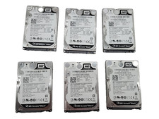 Lot of 6 Western Digital WD5000BPKT-75PK4T0 500gb 2.5" Sata hard Drive
