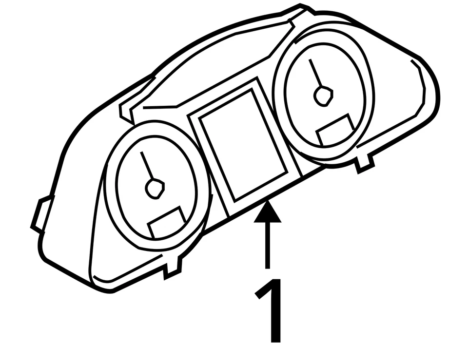 Velocímetro 180 MPH compatible con 08 AUDI A6 272855 Foto 4 de 4