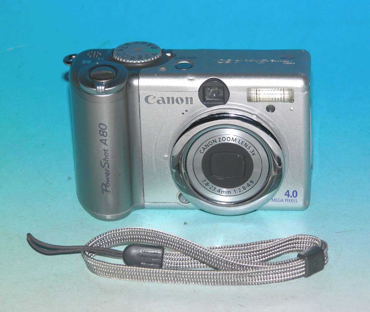 Canon PowerShot A80 Digital Cameras 3-4.9 MP Maximum Resolution