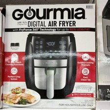 Gourmia Digital Air Fryer GAF698 6 qt/5.7L, 12 One-Touch Functions, Recipe Book