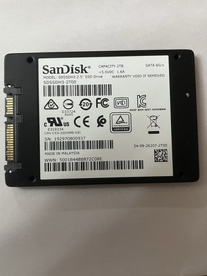 SanDisk Ultra 3D 2TB SATA III 2.5