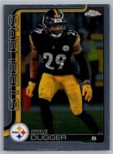 2025 Topps Chrome Football - Kyle Dugger - #211 - Pittsburg Steelers