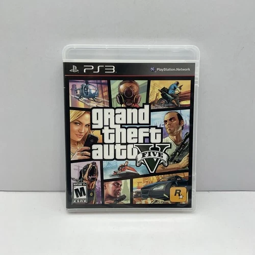 Grand Theft Auto V (PlayStation 3)Tested & Complete|Excellent|1 YR Warranty|CIB