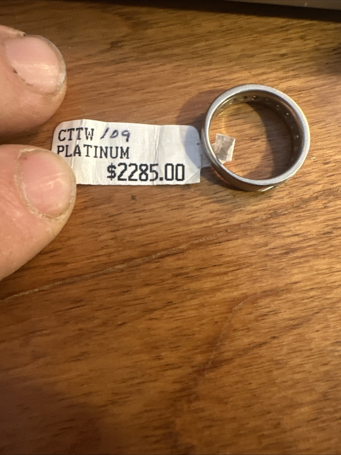 Platinum Ring - image 5