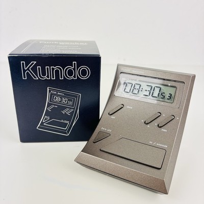 Kundo Space Timer Funkwecker Funkuhr Radio-Controlled Wecker OVP Unbenutzt