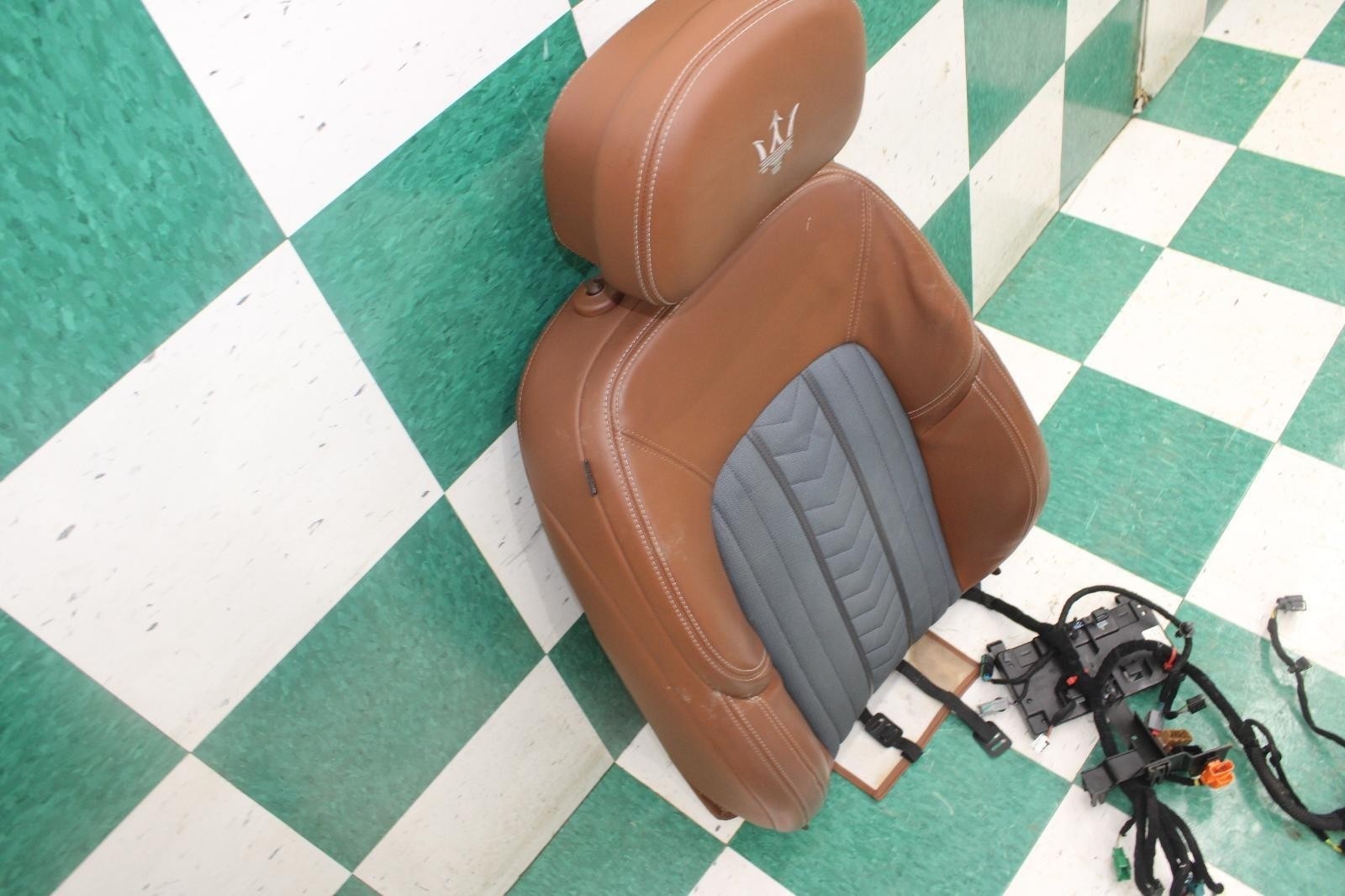 Maserati Ghibli 2014-2022 Front Upper Seat cushion Brown