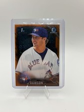 2016 Bowman Chrome- Prospects Shane Dawson #BCP161 Orange Shimmer Refractor (RC)