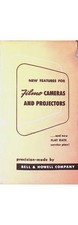 Bell Howell Filmo Camera Projector Brochure 1950s Flat Rate Service Plan