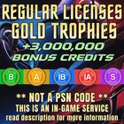 Gran Turismo 7⭐Regular Licenses⭐PS4 and PS5🟢+ 3,000,000 Bonus Credits🟢