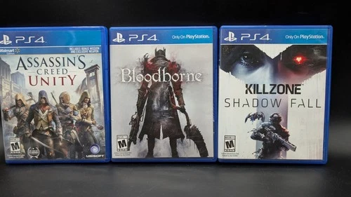 Bloodborne (PlayStation 4, PS4) Lot Fromsoftware Killzone Trilogy Collection