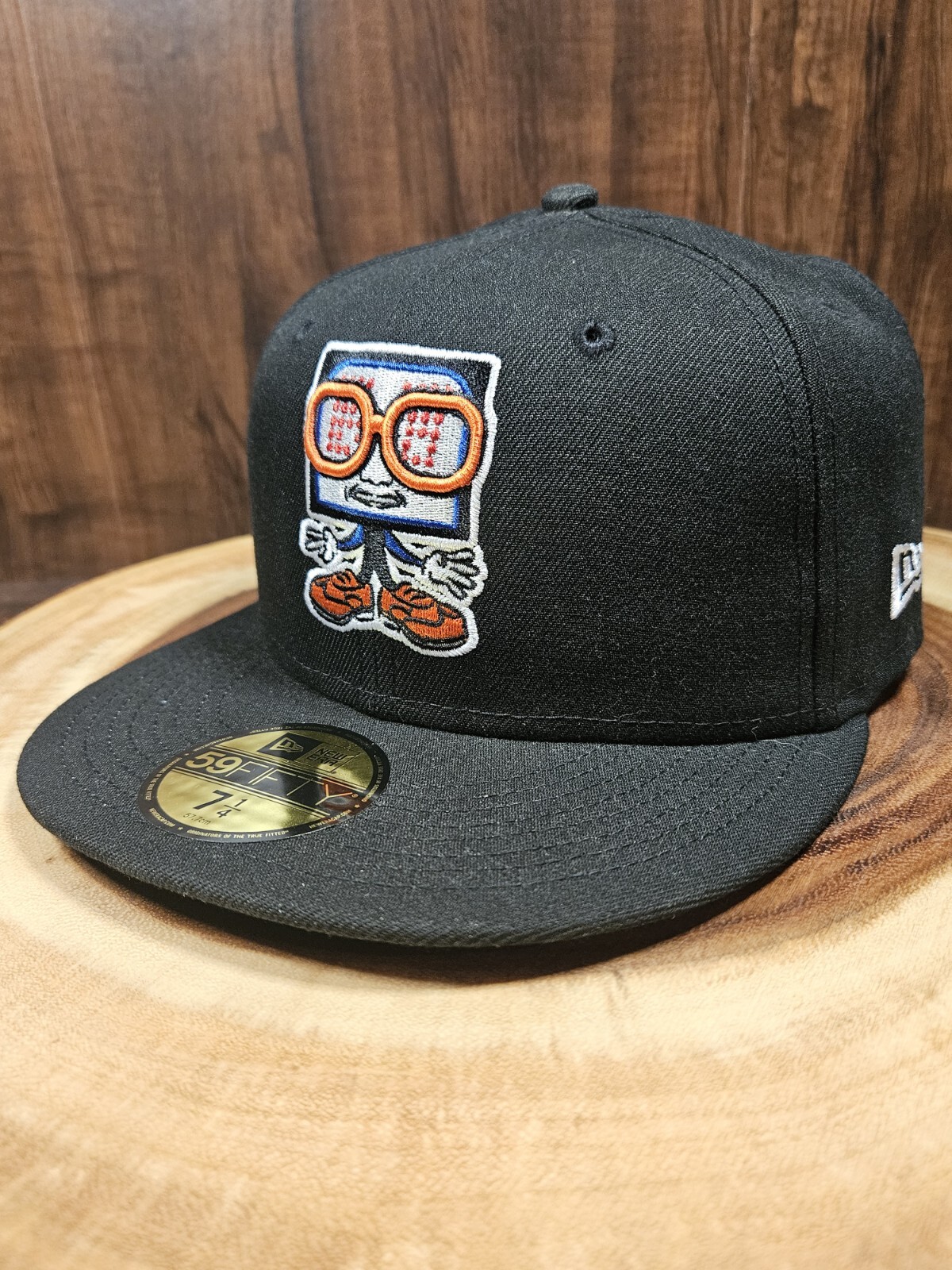 Syracuse Mets New Era 59Fifty Fitted Hat Cap Size 7 1/4 Minor League Baseball