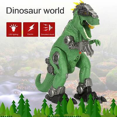 Electric Kids Children Walking Dinosaur T-rex Figure Toys With Light Sound Gifts