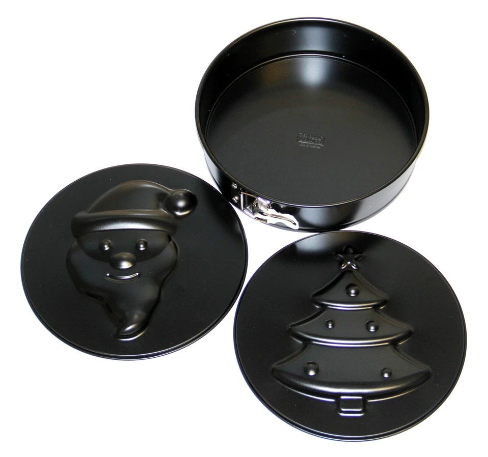 Kaiser Kuchenform Backform Springform Ausstecher Backen Linzer Teigschaber Set 8 - Bild 2 von 4