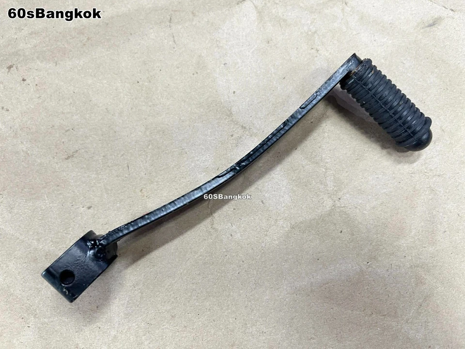 铃木 TS75 TS100 TC100 TS125 TS185 TS250 齿轮换档踏板 全新 黑色 — 第 4/4 张图片