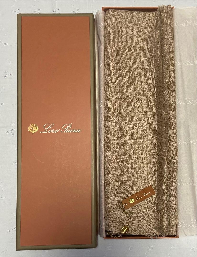 Loro Piana Cashmere Silk Large Scarf Made in Italy New with Tag | eBay