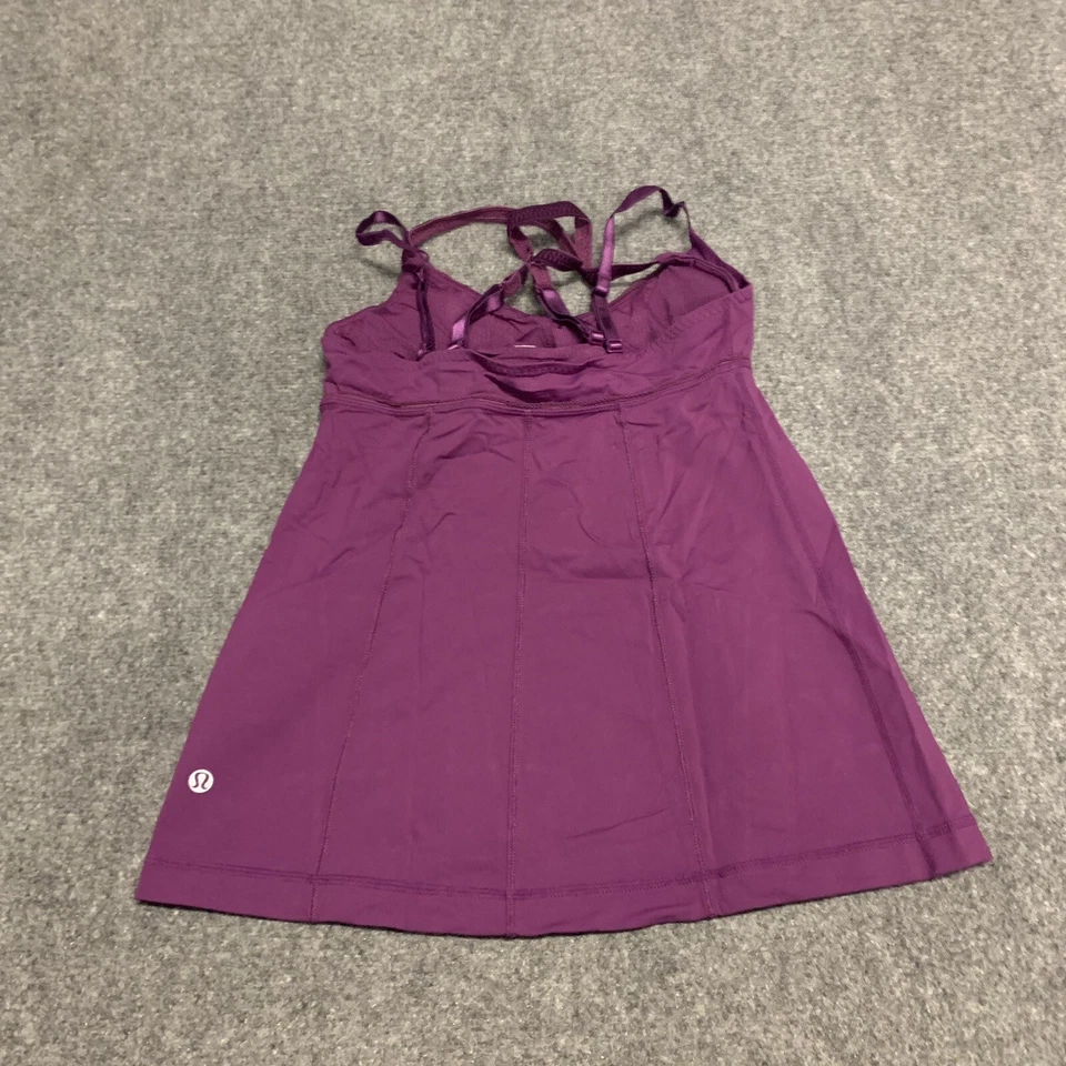 Camiseta sin mangas para mujer LULULEMON Athletica talla 6 atletismo entrenamiento gimnasio senderismo Gorp Foto 2 de 4