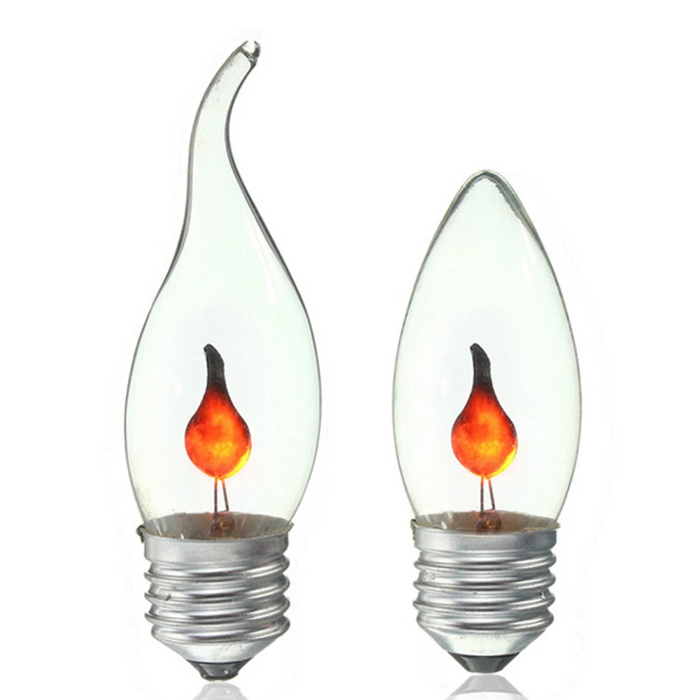 Candle flicker led bulb deals