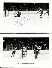 1977 WHA Houston Aeros Booster Banquet Program 9 Auto Gordie Howe Lund Preston