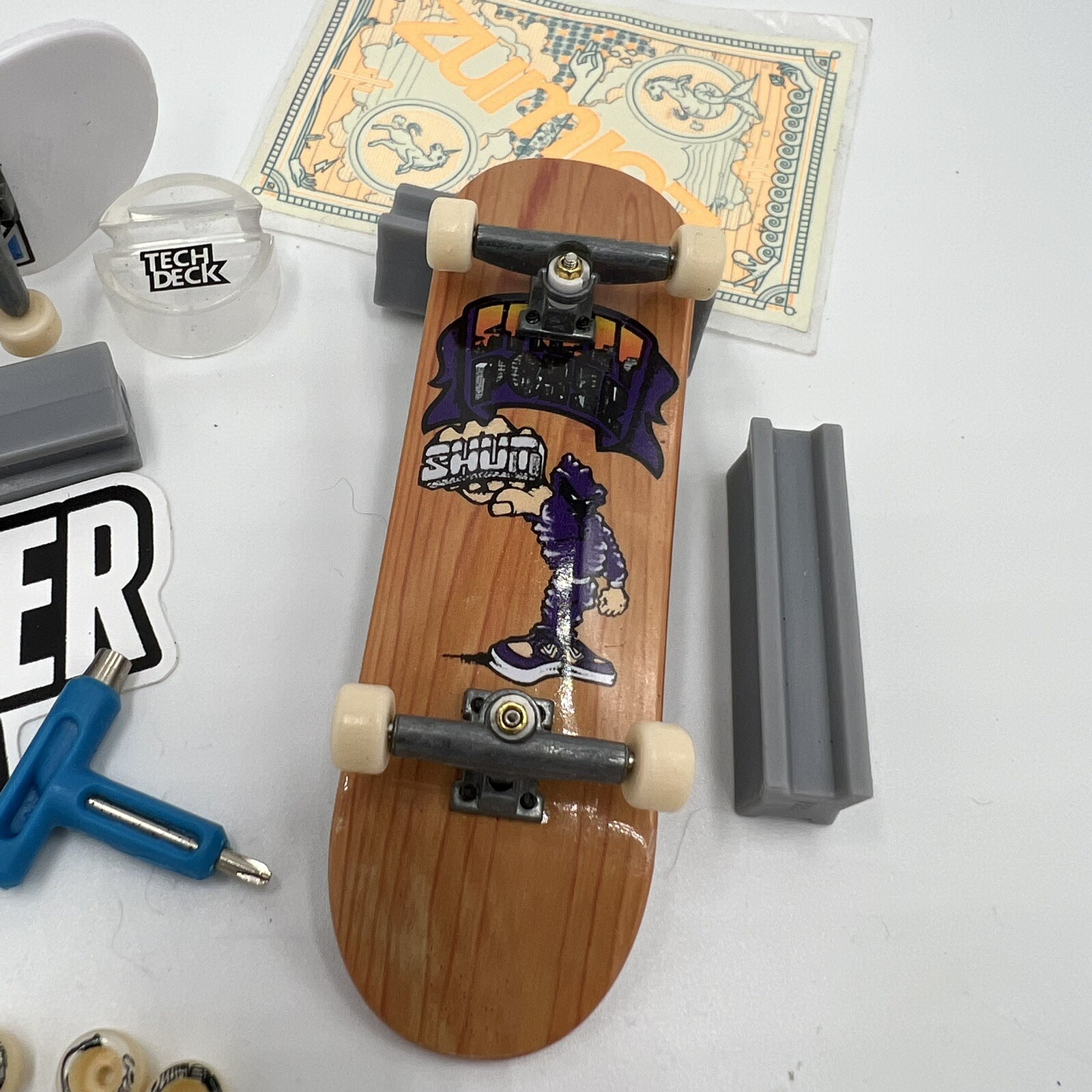 Tech Deck Real Deal Fingerboards Set With extras ! AC DC - Image 4