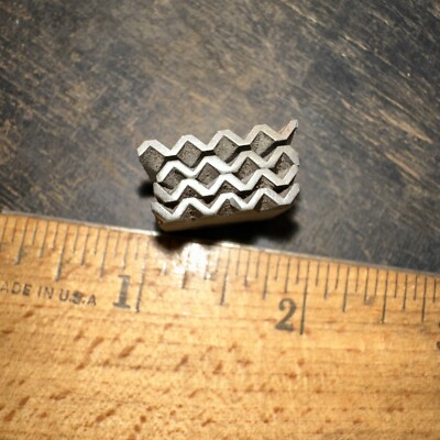 Print Blocks   4 Ornamental Borders   Thin Lead Blocks