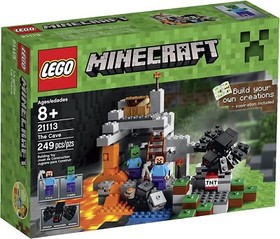 LEGO Minecraft: The Cave 21113 (Ages 8+）249 Pcs Brand New