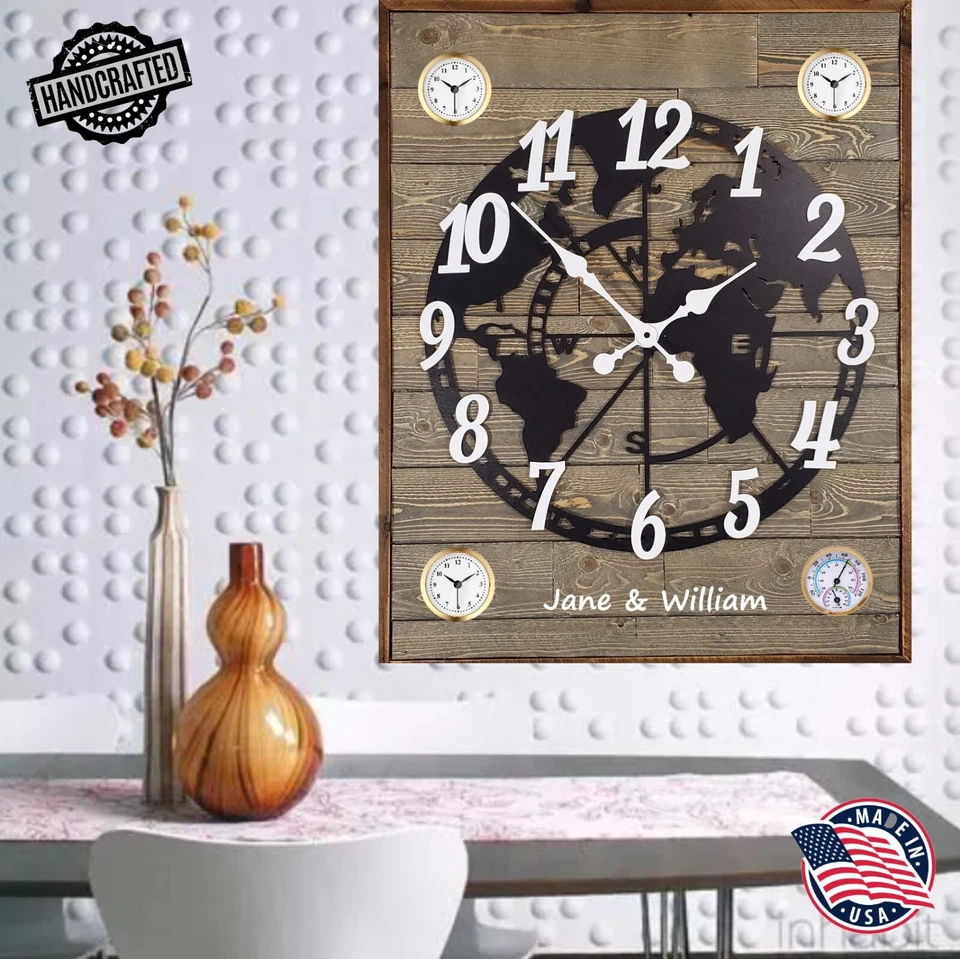 Handicraft Wood Wall Clock Handcraft Customized Gift New Coocoo Clock Unique - Image 3 of 4