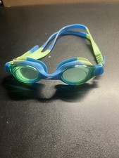 Speedo Kids' Scuba Giggles Swimming Goggles, Ages 3-8, Tie-Dye Lime Celeste A6