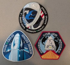 Authentic SpaceX Mission Patch Set